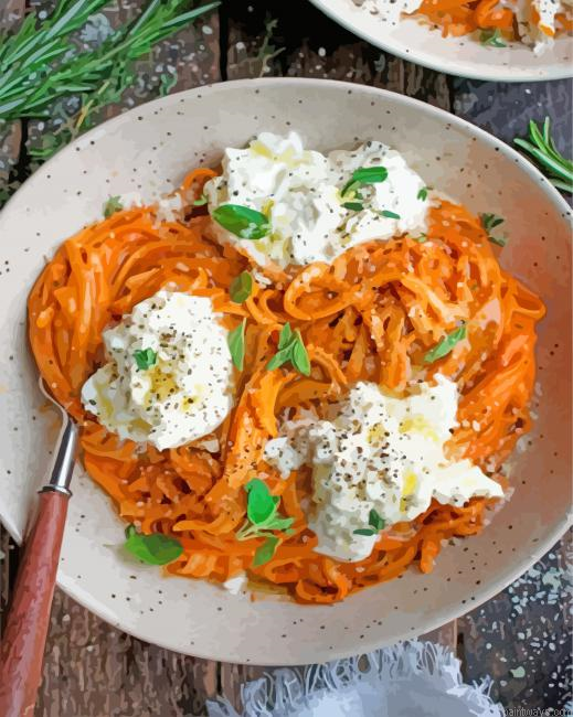 Tasty Pasta Painting By Numberss.png