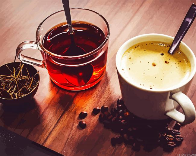 Tea And Coffee Cups Painting By Numberss.png