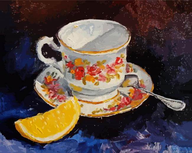 Teacup And Lemon Painting By Numberss.png