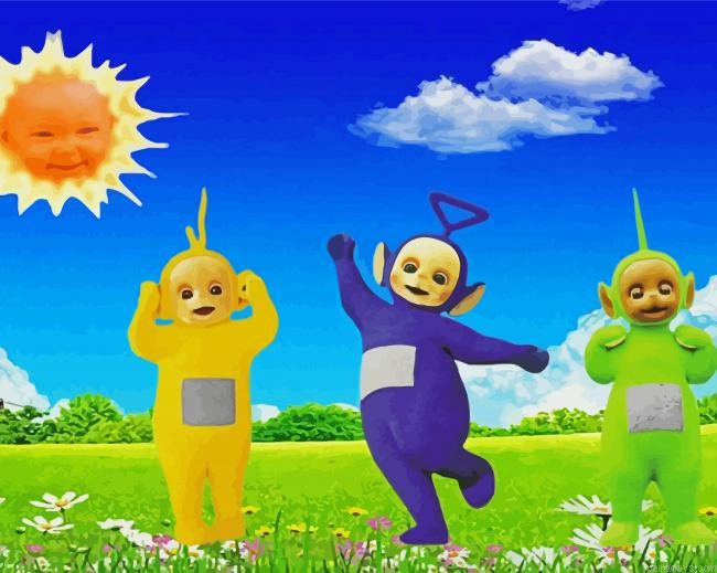Teletubbies Animation Painting By Numberss.png