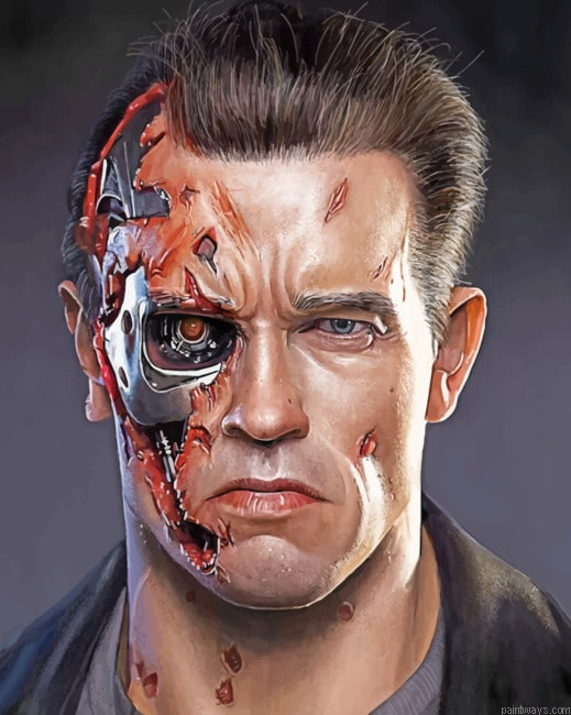 Terminator Portrait Actors Painting By Numberss.png