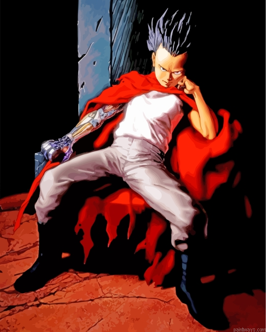 Tetsuo Shima Character Painting By Numberss.png
