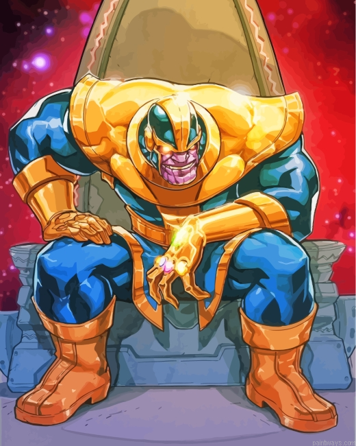 Thanos Animation Hero Painting By Numberss.png