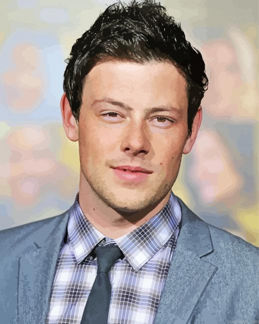 The Actor Cory Monteith Painting By Numberss.png