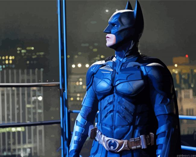 The Batman Character Painting By Numberss.png