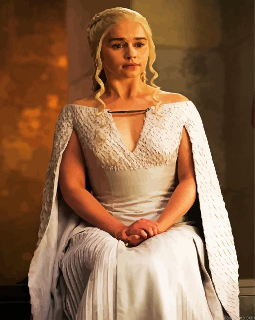 The Beautiful Daenerys Painting By Numberss.png