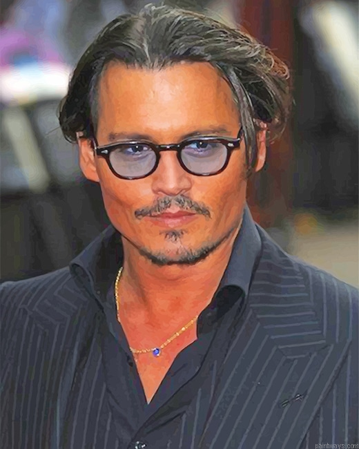 The Legend Johnny Depp New Painting By Numberss.png