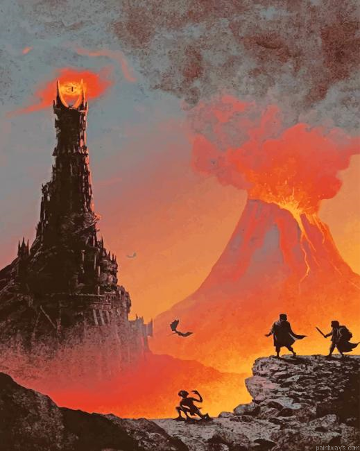 The Lord Of The Rings New Painting By Numberss.png