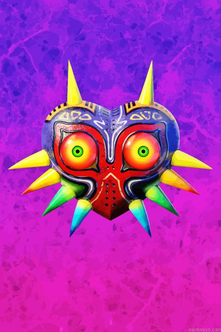 The Majoras Mask Painting By Numberss.png