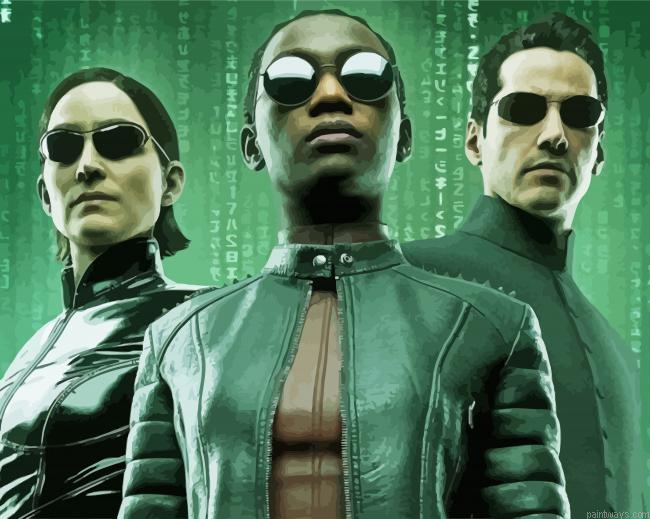 The Matrix Characters Painting By Numberss.png