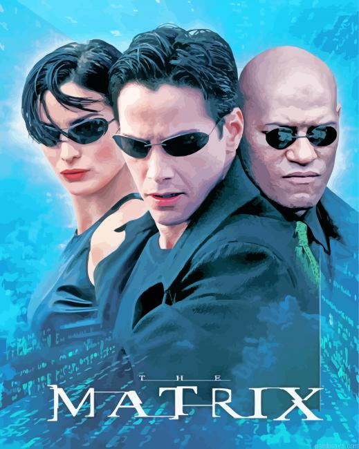 The Matrix Poster Painting By Numberss.png