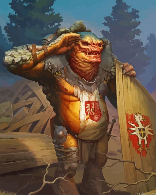 The Monster Troll Painting By Numberss.png