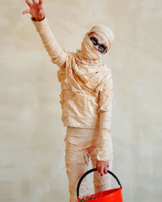 The Mummy Halloween Paint By Numbers.png