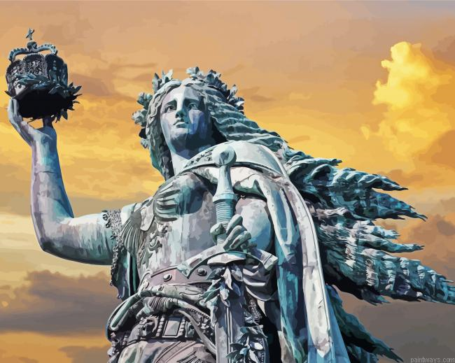 The Niederwalddenkmal In Rudesheim Painting By Numberss.png