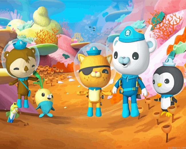 The Octonauts Animation Painting By Numberss.png