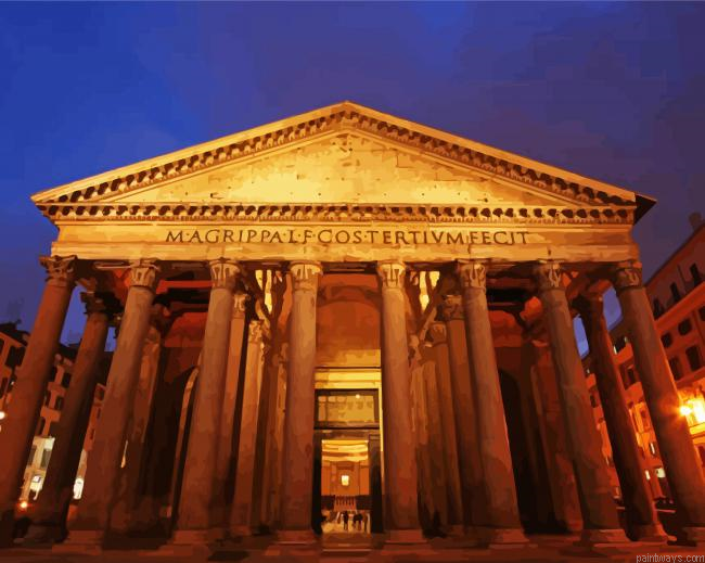 The Pantheon Church Painting By Numberss.png