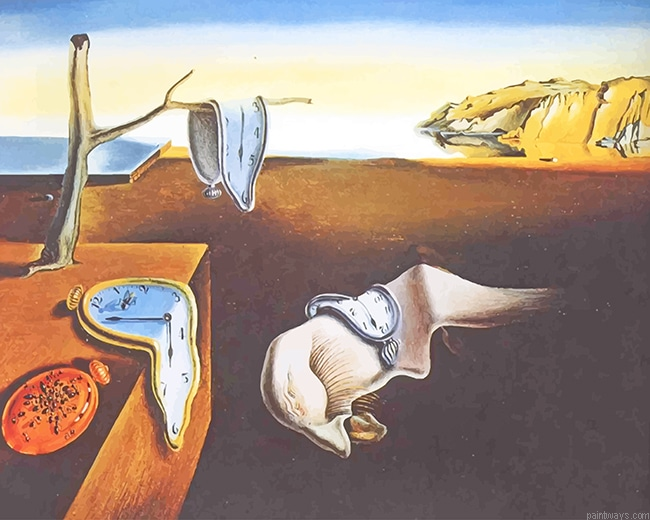 The Persistence Of Memory New Painting By Numberss.png