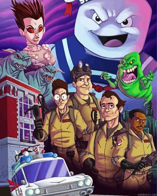 The Real Ghostbusters Painting By Numberss.png
