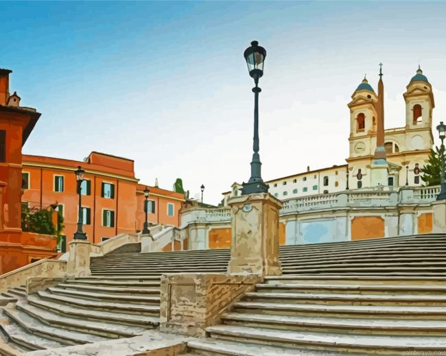 The Spanish Steps Rome Painting By Numberss.png