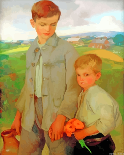 The Two Brothers Painting By Numberss.png