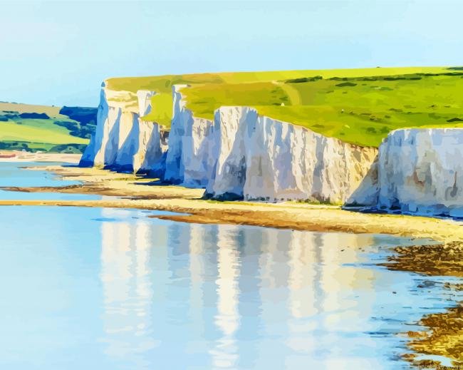 The White Cliffs Of Dover Painting By Numberss.png