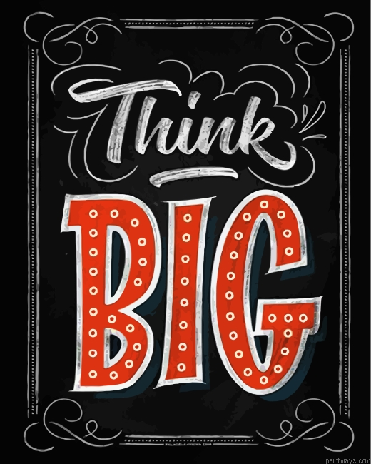 Think Big Painting By Numbers.png