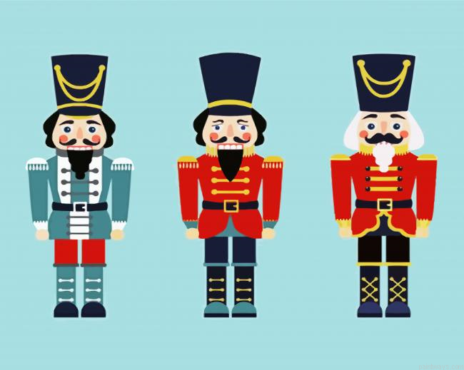 Three Nutcrackers Painting By Numberss.png