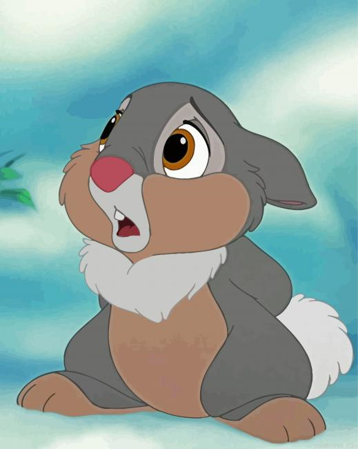 Thumper Disney Rabbit Painting By Numberss.png