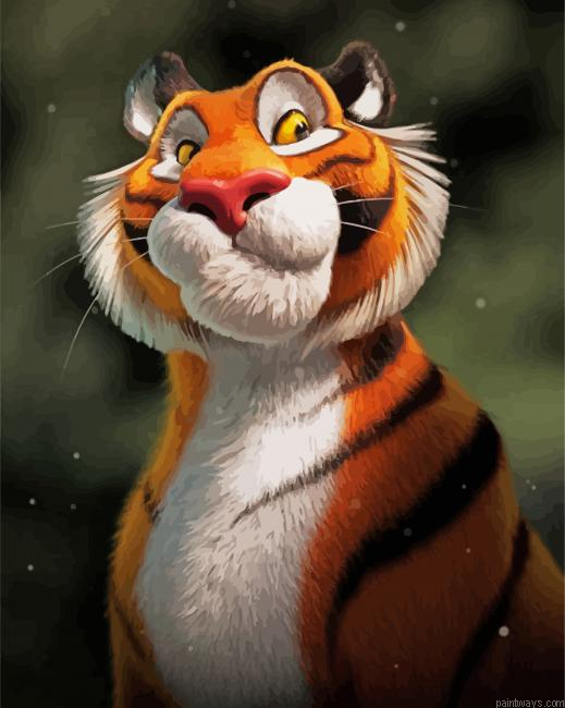 Tiger Animation Painting By Numberss.png
