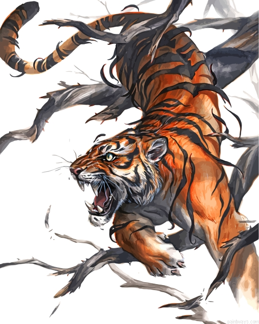 Tiger Artwork Painting By Numbers.png