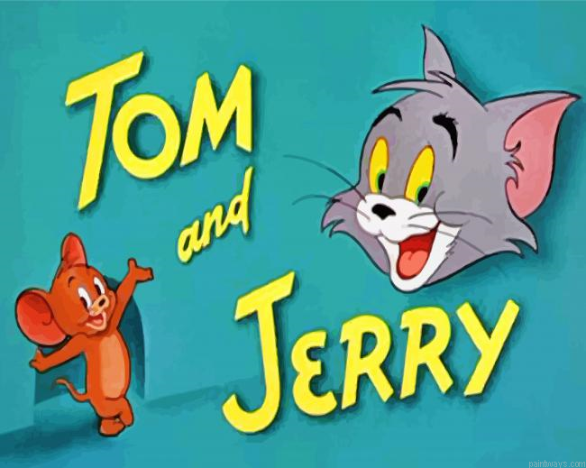 Tom And Jerry Characters Painting By Numbers.png