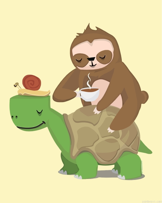 Tortoise And Slooth Painting By Numbers.png