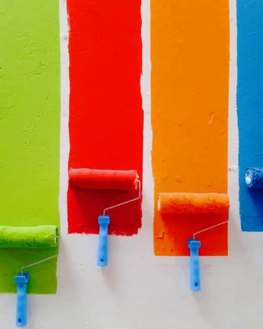 Tri Color Combinations Paint Wall New Painting By Numberss.png