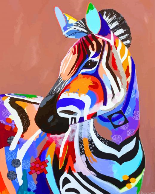 Trippy Zebra Painting By Numbers.png