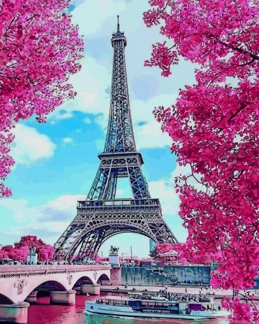 Trocadero Gardens Paris New Painting By Numberss.png