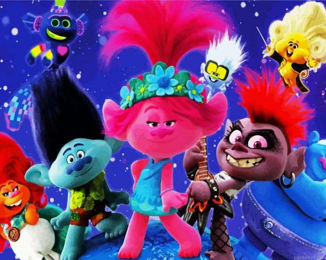 Trolls Animation Painting By Numberss.png