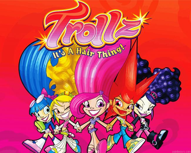 Trollz Animation Poster Painting By Numberss.png