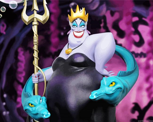 Ursela Disney Character Painting By Numberss.png
