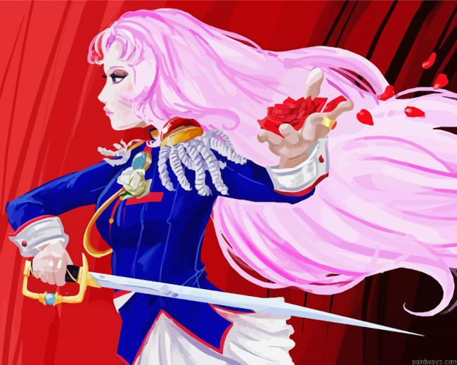 Utena Tenjo Character Painting By Numberss.png