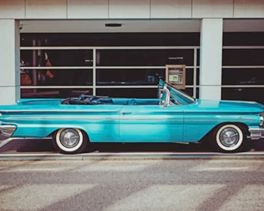 Vintage Blue Convertible New Painting By Numberss.png