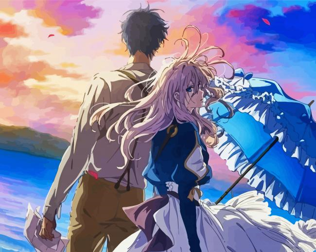 Violet Evergarden Painting By Numberss.png