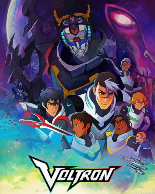Voltron Animation Poster Painting By Numberss.png