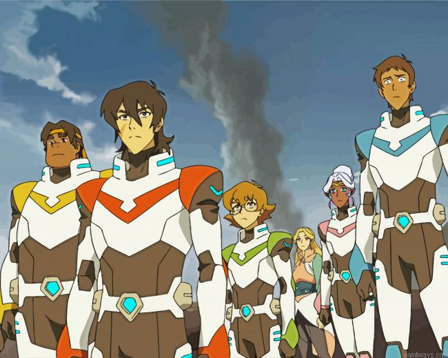 Voltron Legendary Defender Painting By Numberss.png