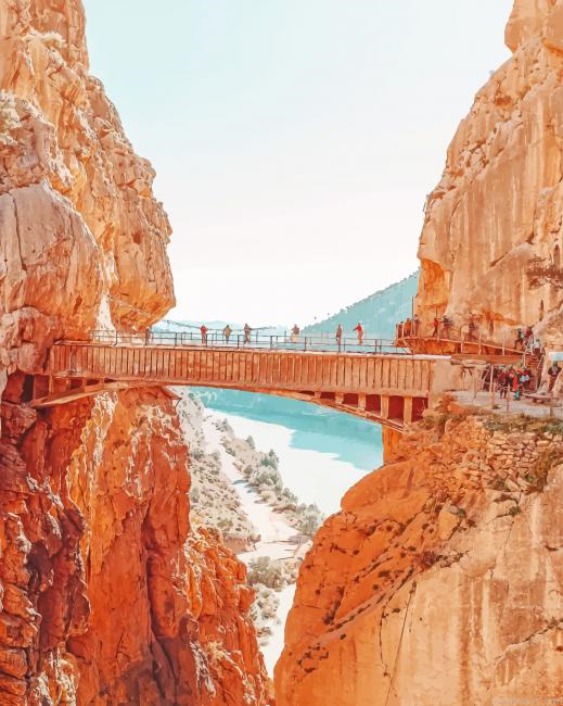 Walk Way Caminito Dey Rey New Painting By Numberss.png