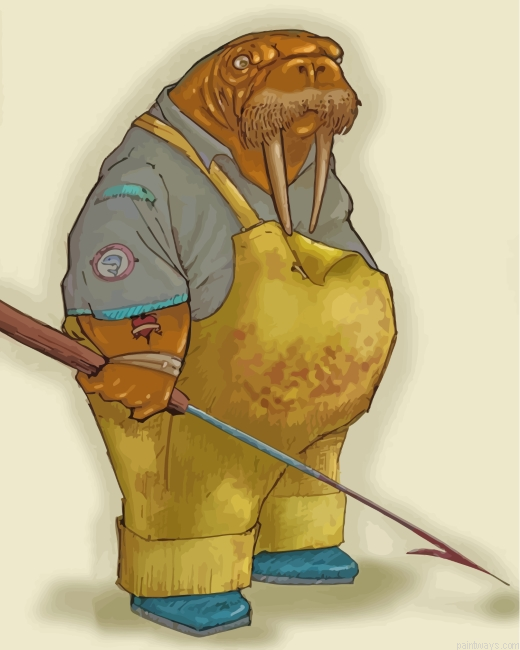 Walrus Painting By Numberss.png