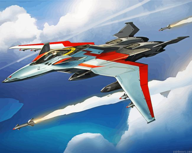 War Fighter Jet Painting By Numberss.png