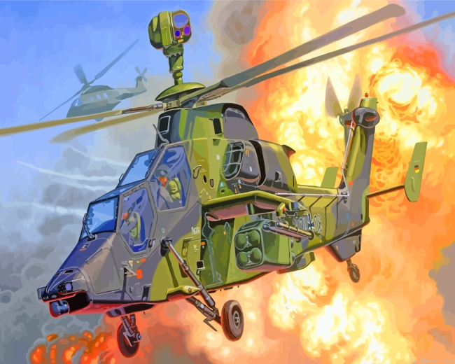 War Helicopter Painting By Numberss.png