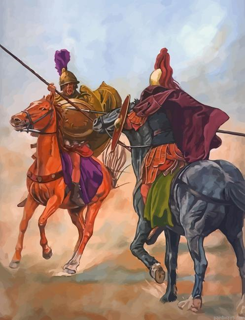 War Scene Paint By Numbe.png