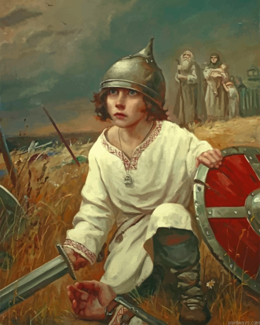 Warrior Boy Painting By Numbers.png