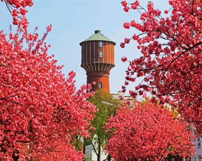 Wasserturm Elmshorn Painting By Numberss.png